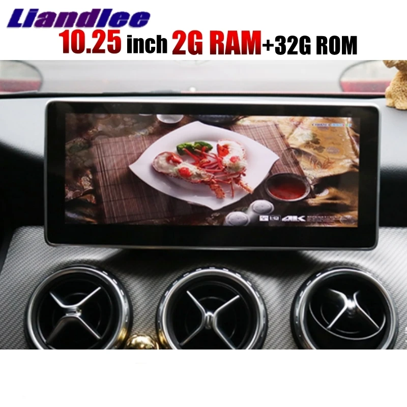 Perfect Liandlee Car Multimedia Player NAVI For Mercedes-Benz MB A Class W176 2013~2018 Car Radio Stereo CarPlay Adapter GPS Navigation 2
