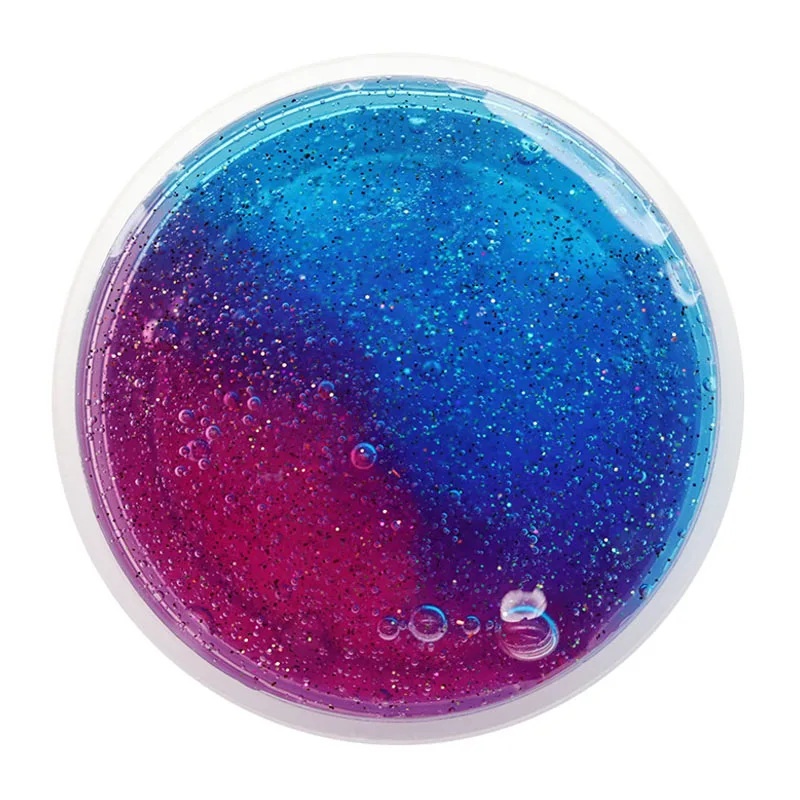 DIY слизь Кристалл грязи Ясно Galaxy пушистый пластилина Lizun анти стресс игрушки Playdough
