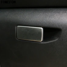 Для peugeot 308 бардачок декоративная рамка, обшивка, накладка, бардачок, ручка, наклейки из нержавеющей стали для автомобиля-Стайлинг 1 шт