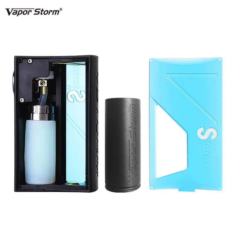 E-Cigarettes Vapor Storm Raptor Squonk BF Box Mod Pulse BF Vape 5mL Bottom Feeding Bottle Supports 18650 20700 Battery 07