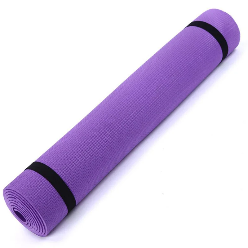 6 мм толстый EVA комфортный Поролоновый Коврик для йоги для упражнений, йоги и пилатеса