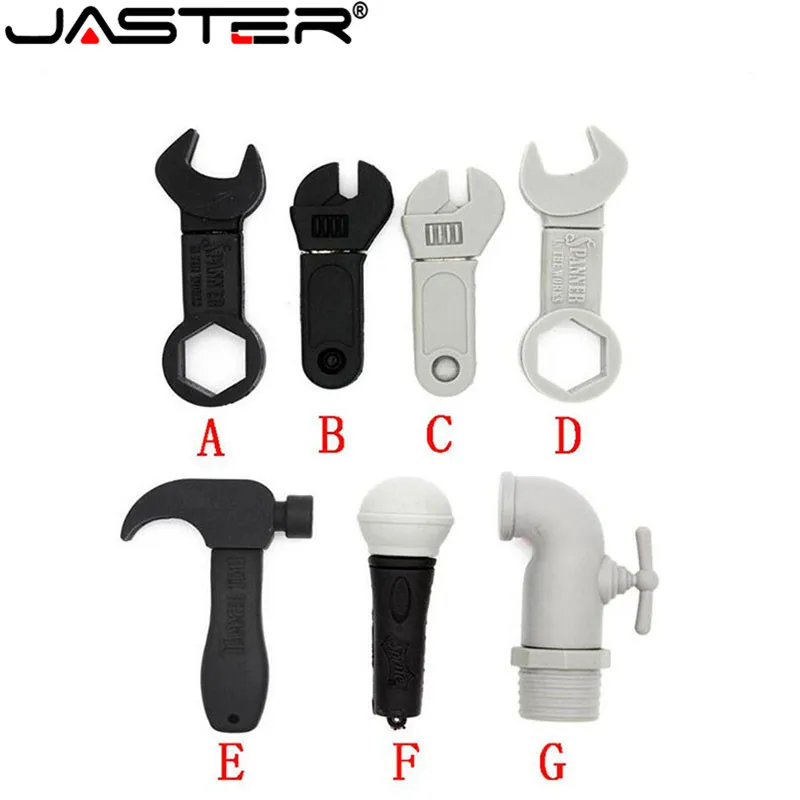 JASTER модель гаечного ключа usb 2 0 карта памяти pendrive 128mb 2gb 4gb 8gb 16gb 32gb инструмент
