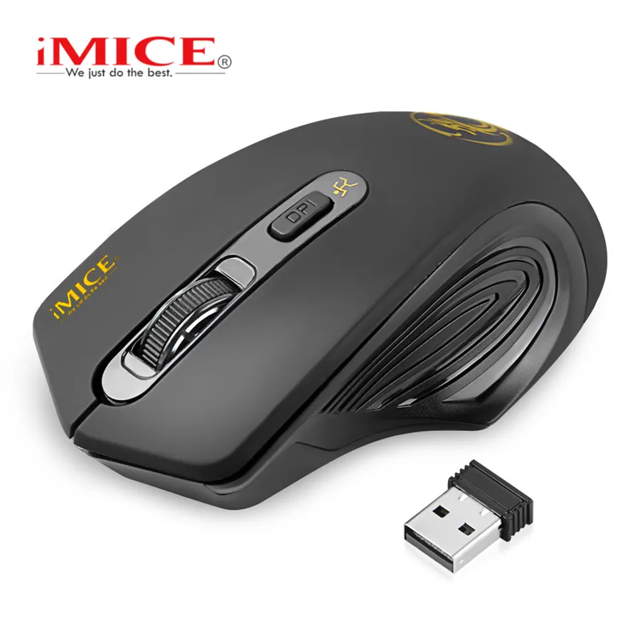 

iMice Wireless Mouse Silent Computer Mouse Wireless Ergonomic Mouse USB PC Mause Optical Mice Noiseless Button For PC Laptop