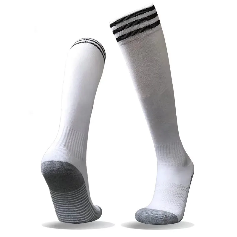 Дизайн мужские детские футбольные дышащие дезодорирующие носки Длинные футбольные носки защищают ногу сохраняют тепло спортивные носки