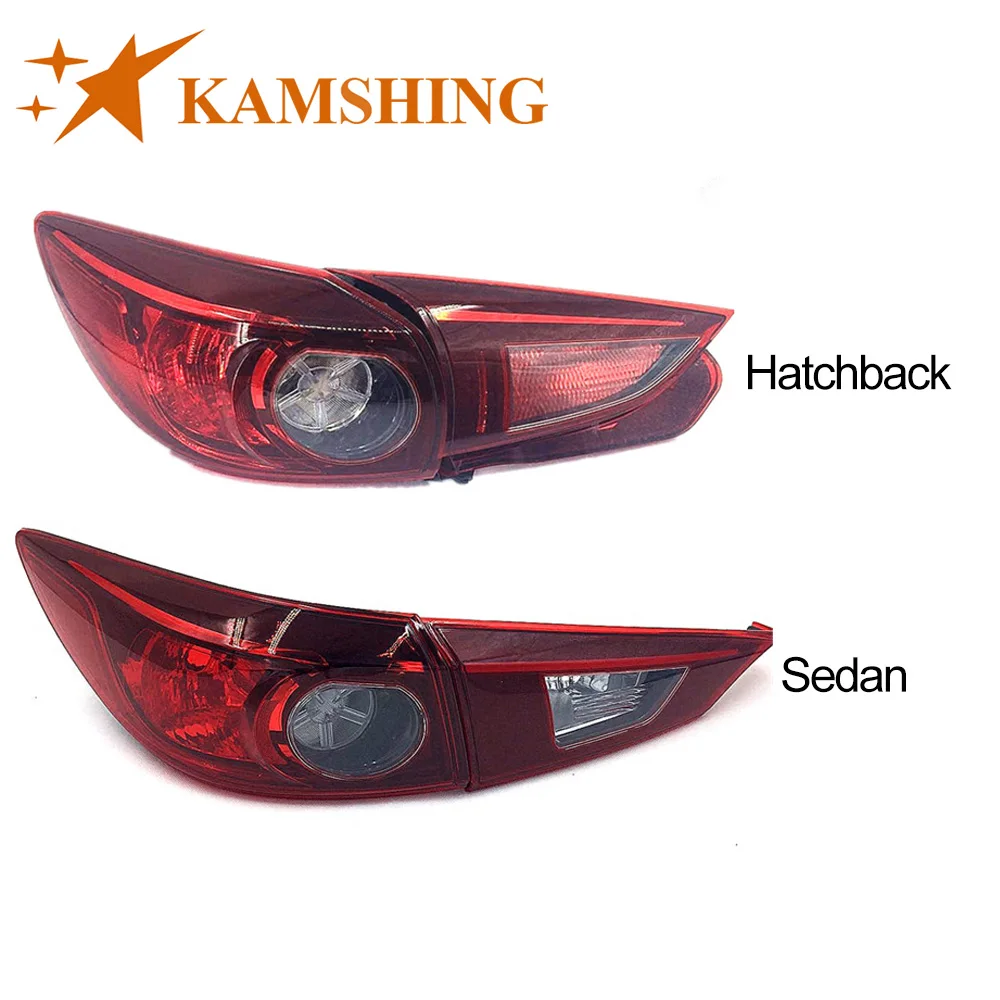 

CAPQX For Mazda 3 Axela Hatchback Sedan 2017-2019 Rear Brake Tail Light rear light taillight taillamp tail lamp rear headlight