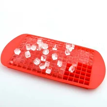 Еда Класс силиконовые 160 крошечный маленький кубики площади Силиконовые Ice Cube чайник формы(Доступно 5 цветов