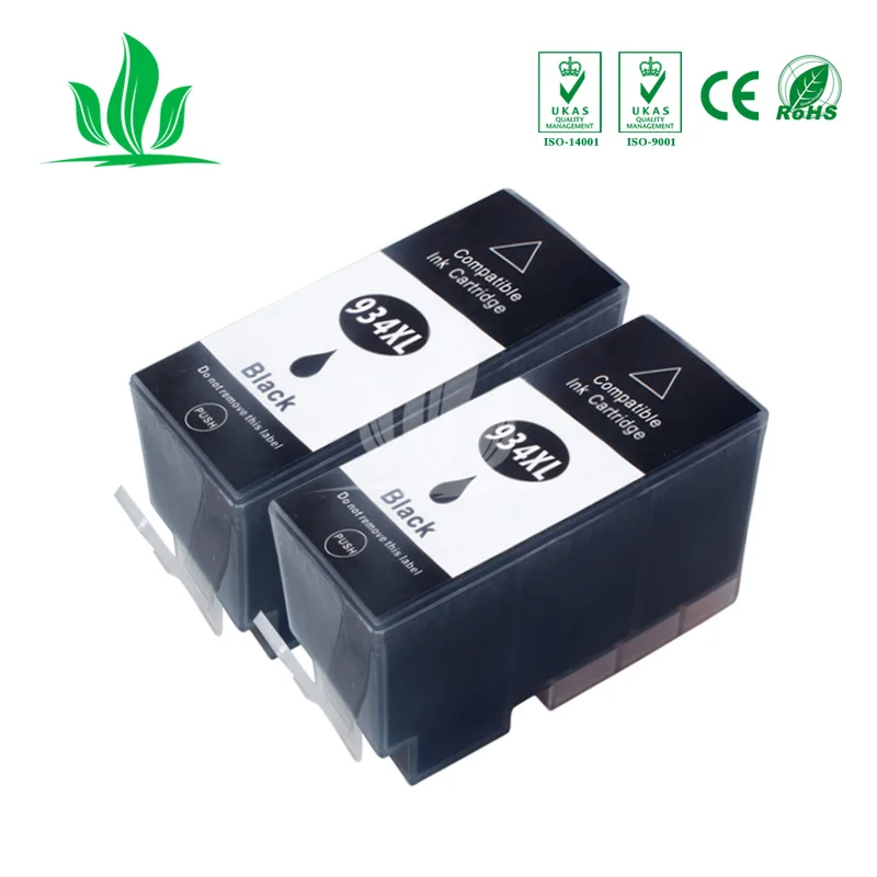 

2 pcs 935 934XL ink cartridge compatiblefor For HP934 HP935 Officejet pro 6230 6830 6835 6812 6815 6820 printer 3