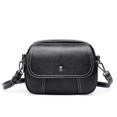 NIGEDU, маленькие сумки через плечо для женщин, сумка через плечо, мини, высокое качество, искусственная кожа, сумки через плечо, брендовые дизайнерские сумки красного цвета - Цвет: Черный