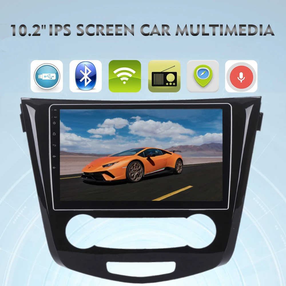 Discount 10.2" 2.5D IPS Android 9.0 Car Radio for Nissan Qashqai Multimedia 2014 2015 2016 2017 GPS Octa-Core 4G Navigation Auto stereo 0