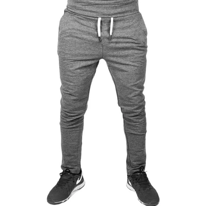 New Arrival Mens Joggers Trousers High Quality Brand Men Pants Solid cotton trousers Sweatpants