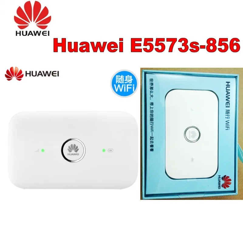 Лот из 100 шт разблокированный HUAWEI E5573s 856 ключ 4G мобильный WiFi роутер LTE Cat4 150