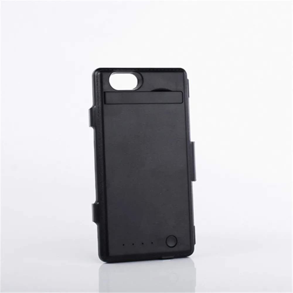 

3500mAh Black Backup Battery Charger Case Power Pack Cover Capa For Sony Xperia Z1 Compact/Z1 mini(M51w) D5503 with Stand