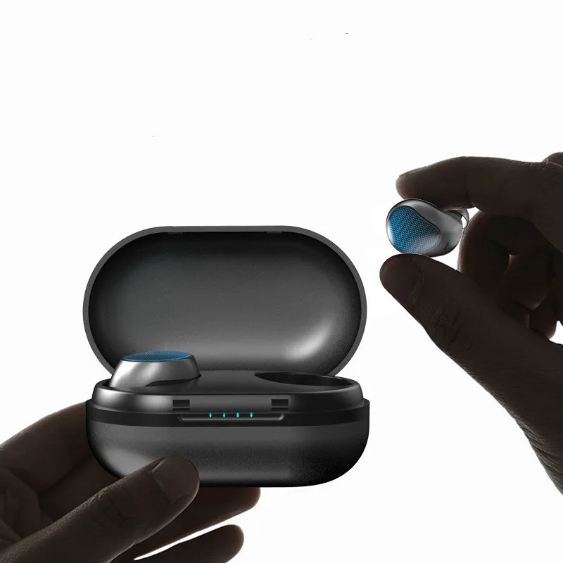 

TWS Bluetooth 5.0 Earphone Touch Control Wireless Earbuds with Charging box Waterproof Noise Cancelling Bluetooth Headset T10