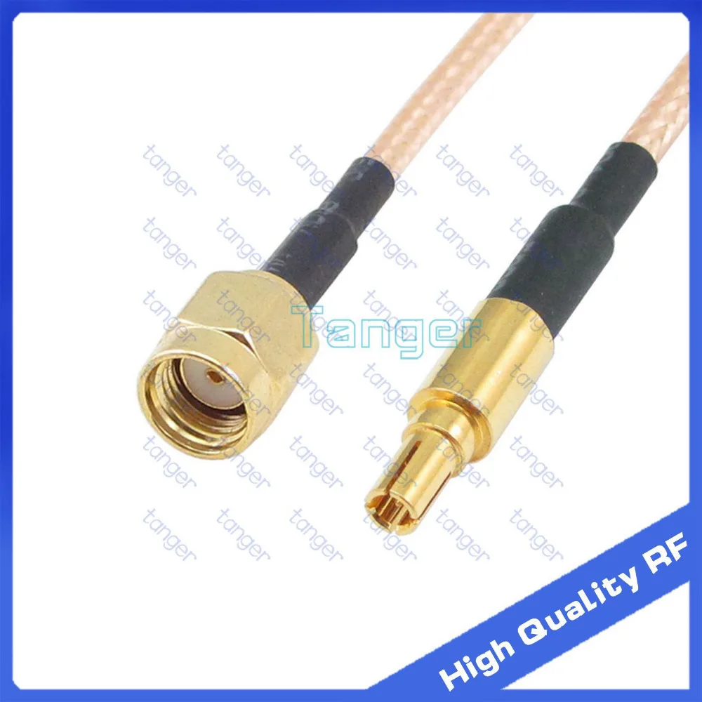 

CRC9 male to RP-SMA male connector with 20cm 8in RG316 RG-316 and RF Coaxial Pigtail Jumper High Quality cable tanger Low Loss