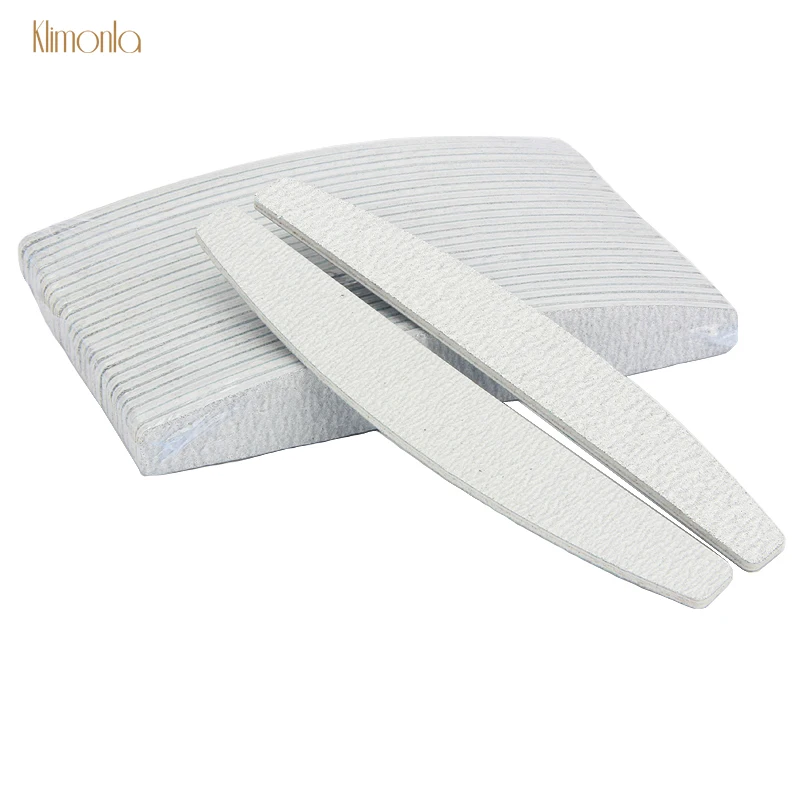 

50pcs Wholesale Sanding Nail Files 100/180 Nail Art Buffing Polishing Tips UV Gel Varnish Files For Manicure Pedicure Care Tools