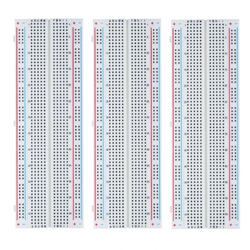 Макетная плата 830 точечная безsolderless печатная для набора DIY Прототип тестовая