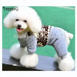 Хит продаж Pet Одежда с принтом в виде собак зимние теплые С Капюшоном Собаки Одежда зимнее пальто собаки Теплая обувь для зимы дней щенок