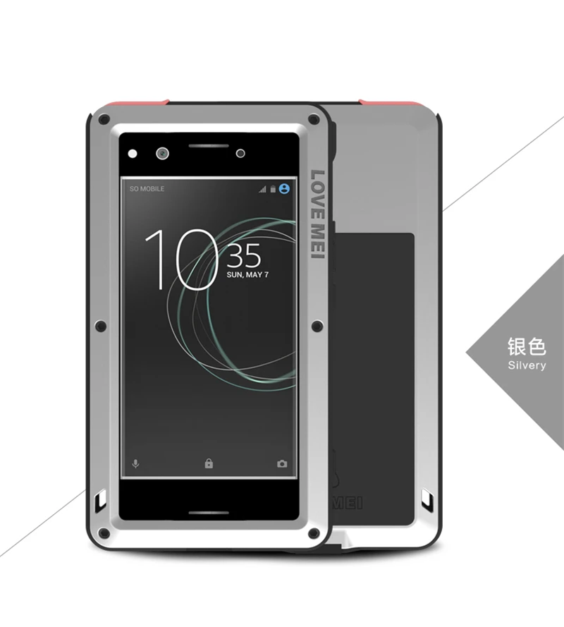 LOVE MEI Aluminum Metal Case For Sony Xperia XZ Premium  (18)