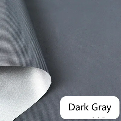 Meetee 100*150 см 210D камуфляжная водонепроницаемая ткань зонтик ткань Оксфорд Сделай Сам Непромокаемая ткань сумка для уличной палатки швейный материал - Цвет: Dark Gray