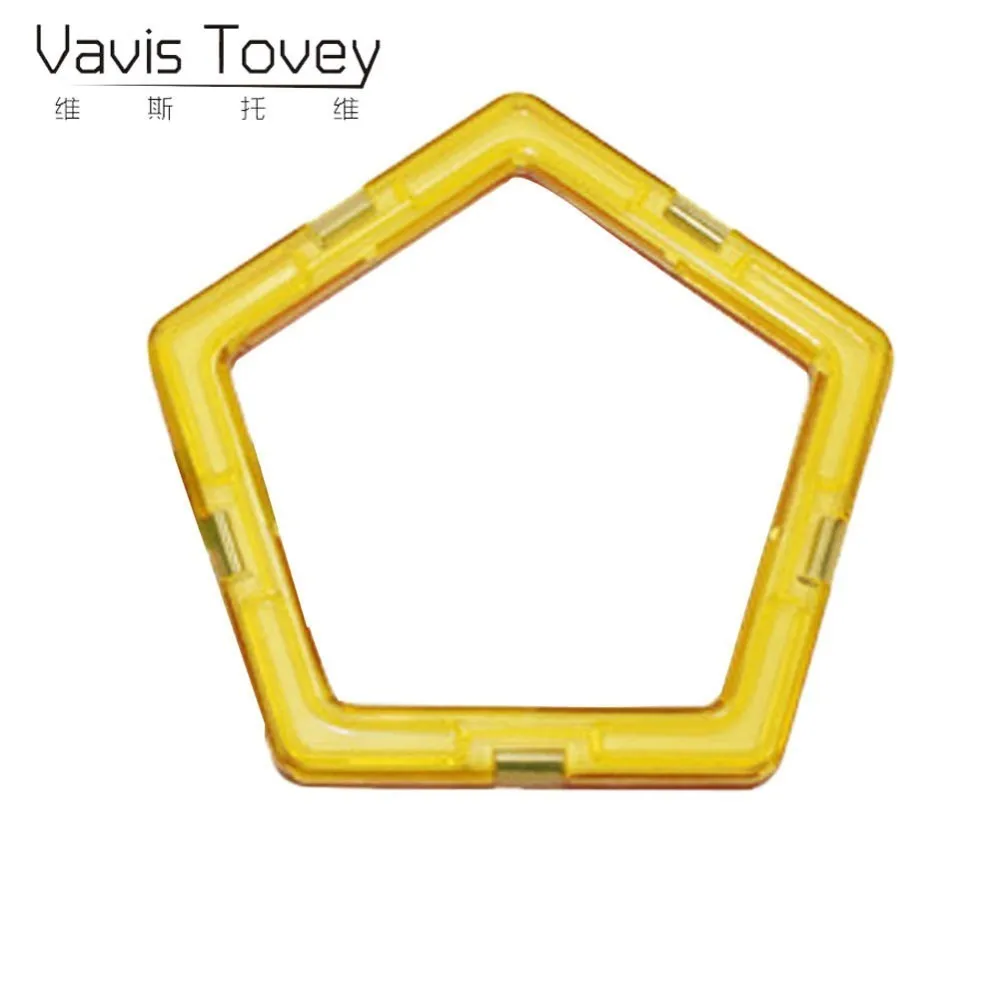 

Vavis Tovey 1 PCS Standard Magnetic Building Blocks Model Building Toys Brick Designer Enlighten Bricks Magnetic Toys Children