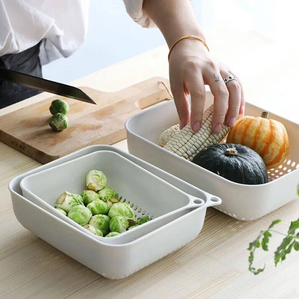 Креативная пластиковая корзина для бытовой раковины хранения кухонных