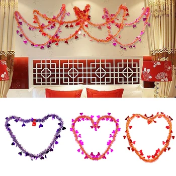 

10PCS Hanging Garland Fashionable Tinsel Garland Halloween Garland For Classroom Party Decor