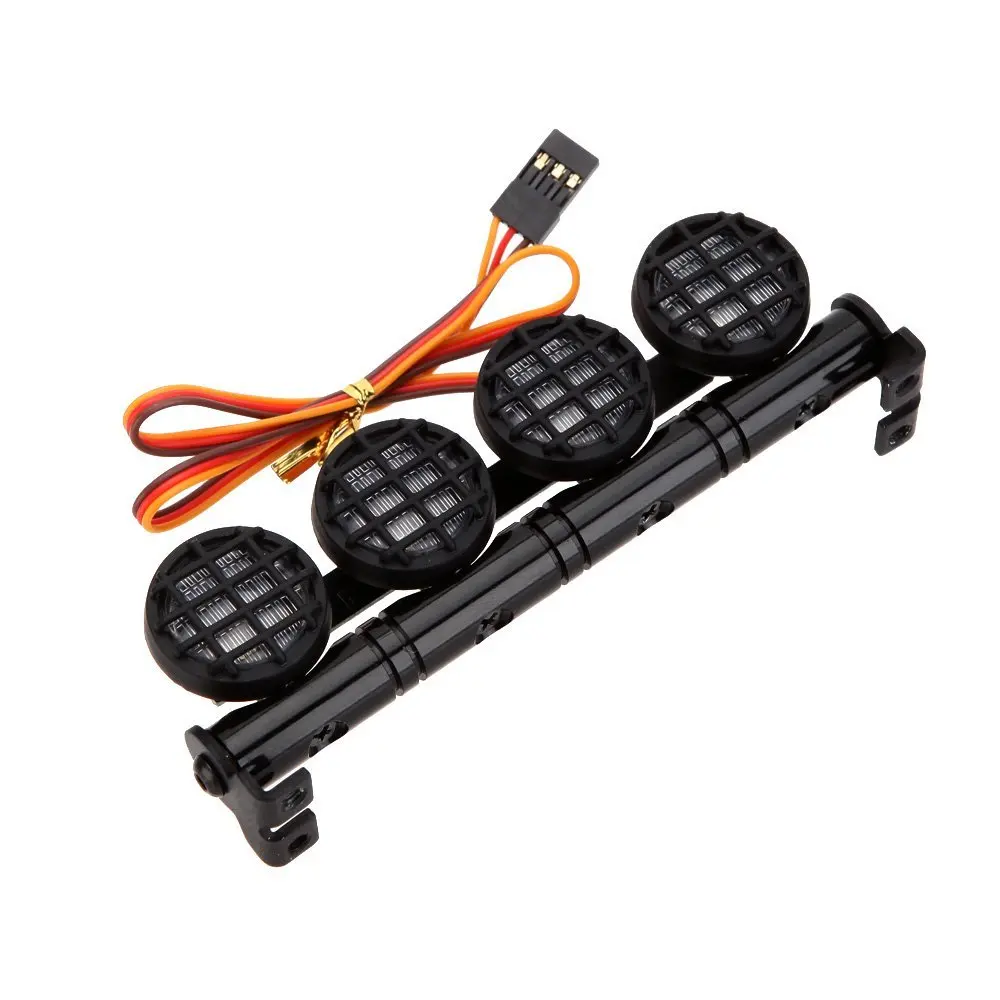 

Multi-function Ultra Bright LED Lamp for 1/10 1/8 RC HSP Traxxas TAMIYA CC01 4WD Axial SCX10 Model Car-White