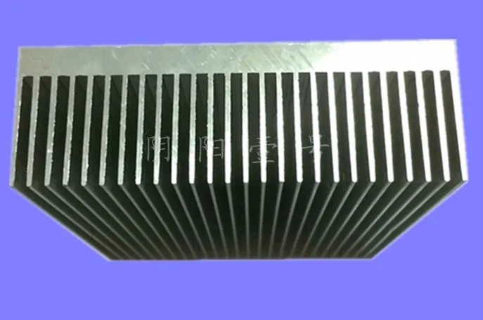 

Free Ship 2pcs/lot 100*80*26.8MM High power radiator Power amplifier Aluminum Heat sink /AIO radiator/server heatsink block