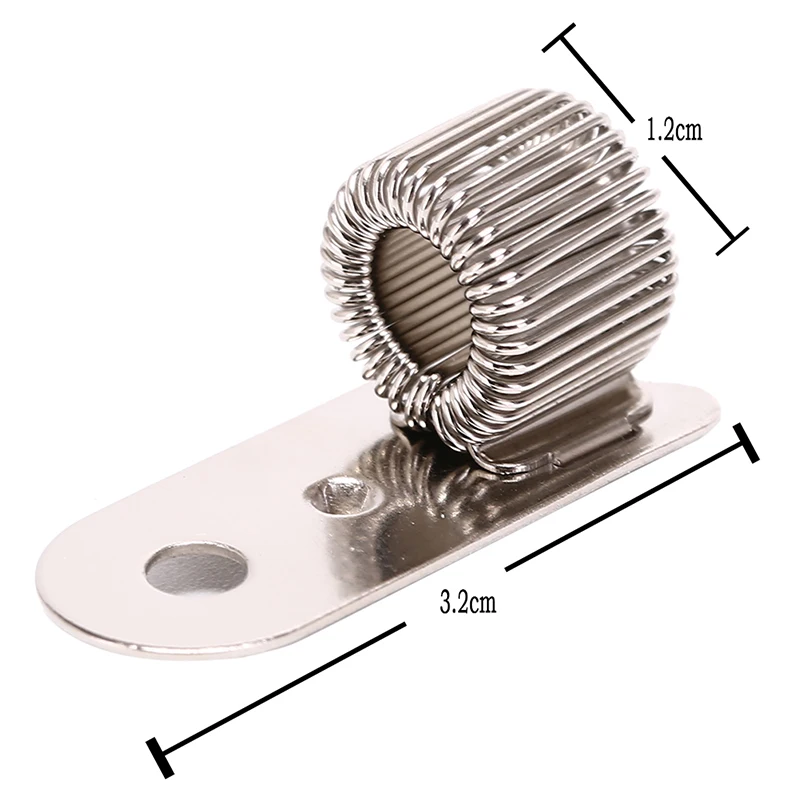 

1Pcs Single Hole Metal Pen Holder Creative 32*12mm With Pocket Clip Doctors Nurse Uniform Pen Holders