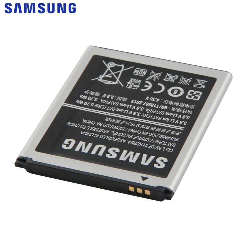 Аккумулятор samsung EB425161LU для samsung i8190 I739 i759 I669 I8160 S7582 J1mini, подлинный Сменный аккумулятор для телефона 1500 мАч