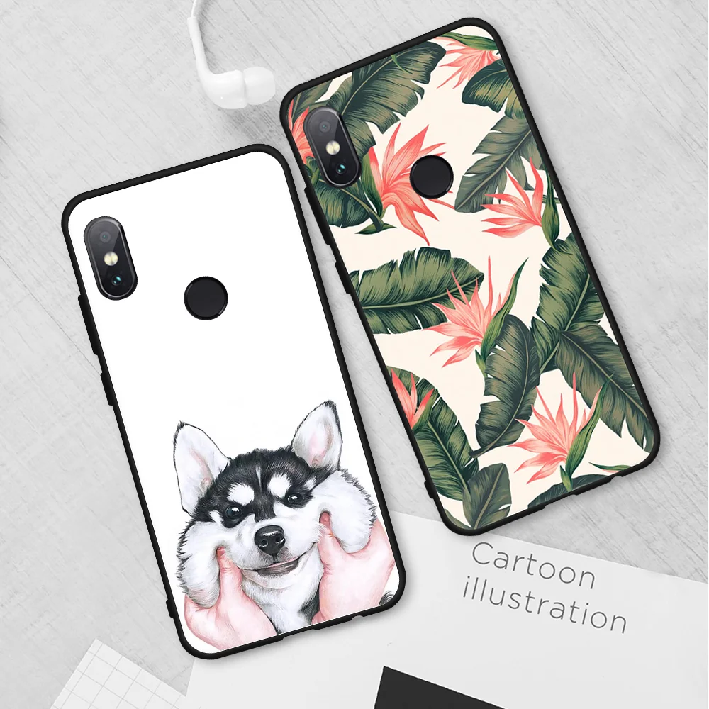 

CASPTM For Redmi Note 5A 5 Plus 4A 4 Pro 4X Pattern Case Soft TPU Matte Painted Cover For Xiaomi Mi A1 5X Fashion Design