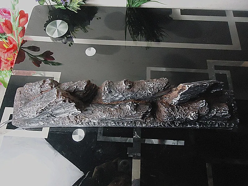 Электрический камин имитация древесного угля поддельные дров декоративный уголь пламя лампы музейная выставка украшения для зала WF601141