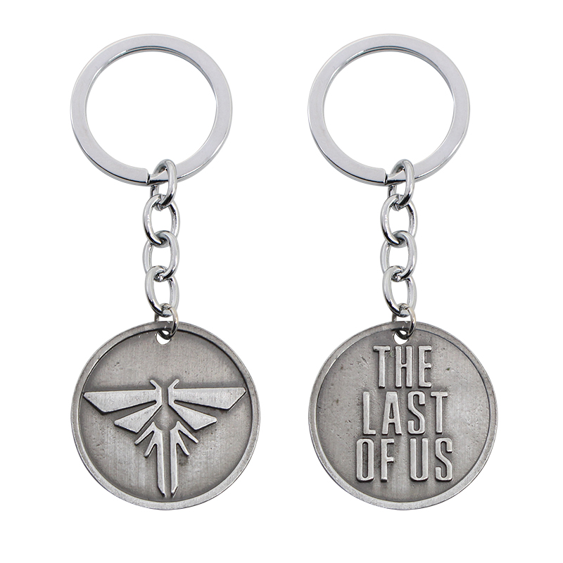 1 Pcs Dual Using The Last Of Us Keychain Cool Men Game Firefly Famous Game Keychains Key Ring Cool Car Key Holder Drop Shipping - Key Chains