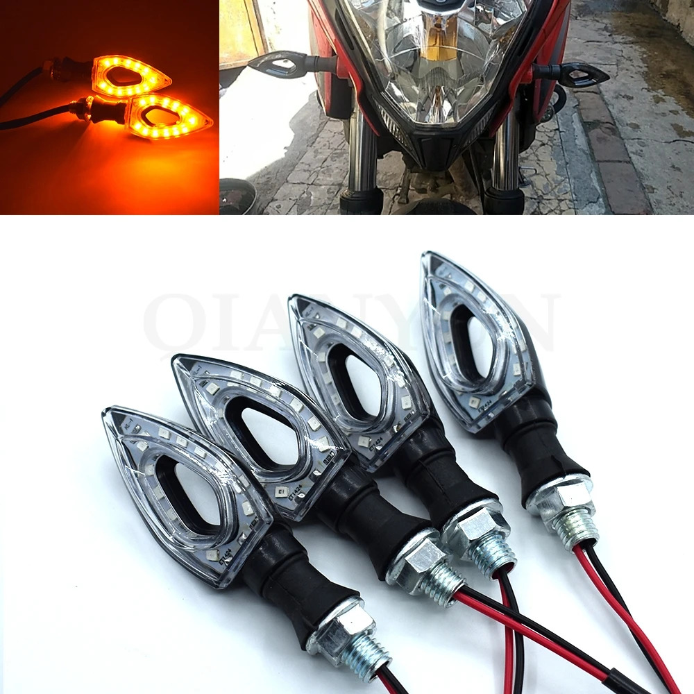 

Universal 12 LED turn signal motorcycle light flashing light amber for Honda CB919 CB1000R CBR600RR CBR900RR CBR929RR