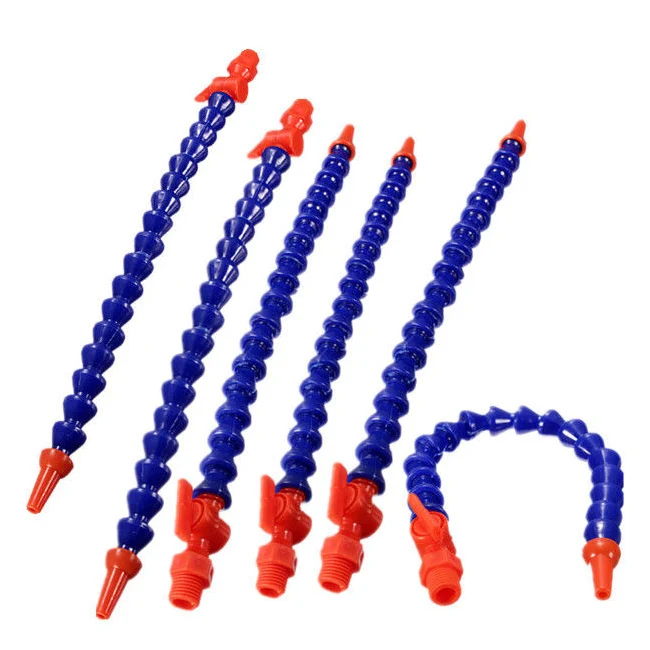 

6pcs Flexible Plastic Water Oil Coolant Pipe Hose for Lathe CNC 11.9 inch