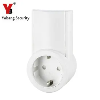 

YobangSecurity Android IOS APP Remote Smart Wireless RF Socket EU/AU/US/UK Adapter Switch Plug for G90B Wifi GSM Alarm System