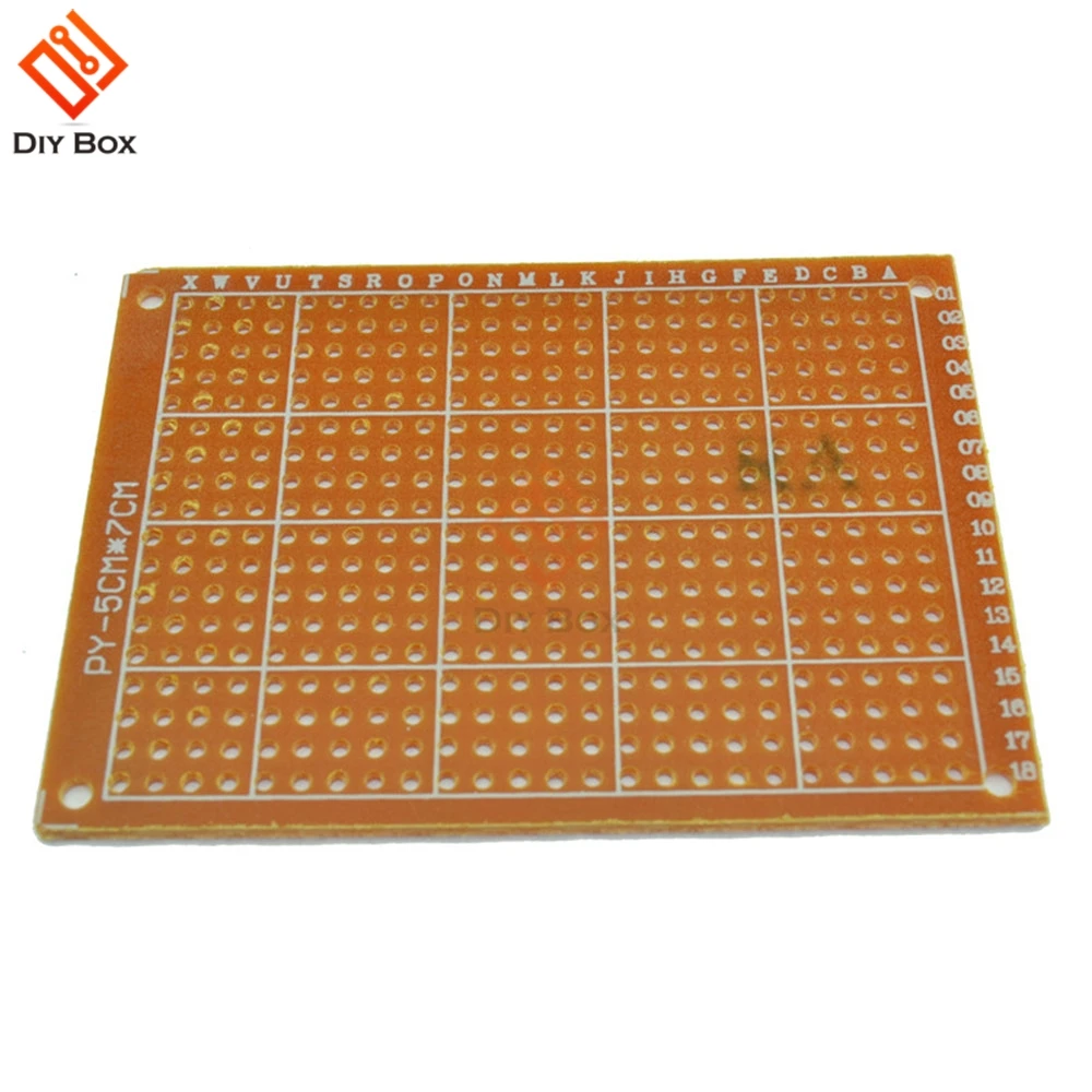 

5Pcs Universal Protoboard 5x7cm DIY Prototype Paper PCB Board Printed Circuit Panel DIY for Arduino