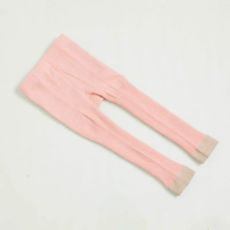 Леггинсы для девочек детская одежда брюки для девочек весенне-осенние штаны хлопковые детские обтягивающие штаны, Roupas infantis menina, для детей от 1 до 10 лет - Цвет: Pink Leggings