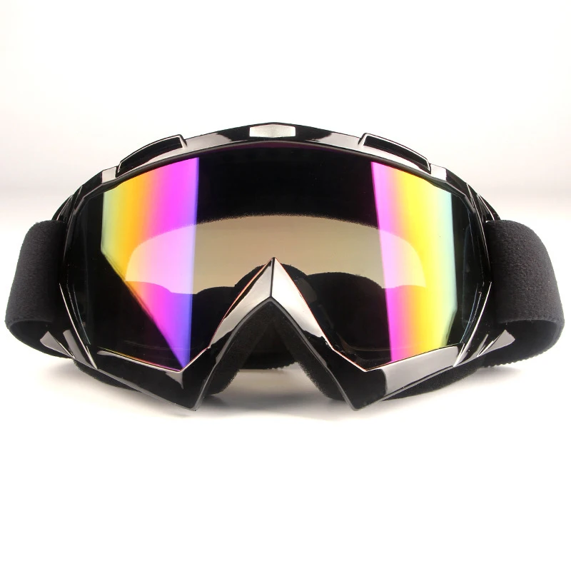 HEROBIKER очки для езды на мотоцикле, лыж, сноуборд, скейт, очки для мотокросса, внедорожные, грязевые, велосипедные, горные, эндуро, пылезащитные очки - Цвет: Оранжевый