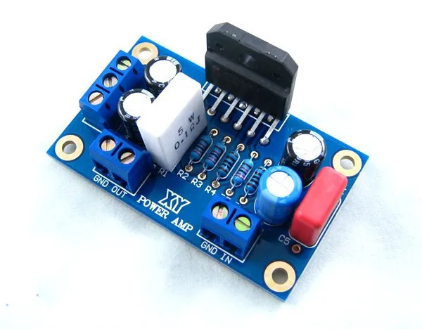 DIY наборы 2 шт. LM3886 Amp плата LM3886TF аудио усилитель мощности с одной выпрямительной