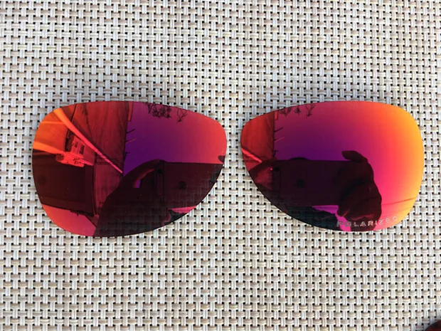 Kampire Поляризованные замена линз солнцезащитные очки felon-несколько вариантов объектива только в том случае - Цвет линз: Purple red
