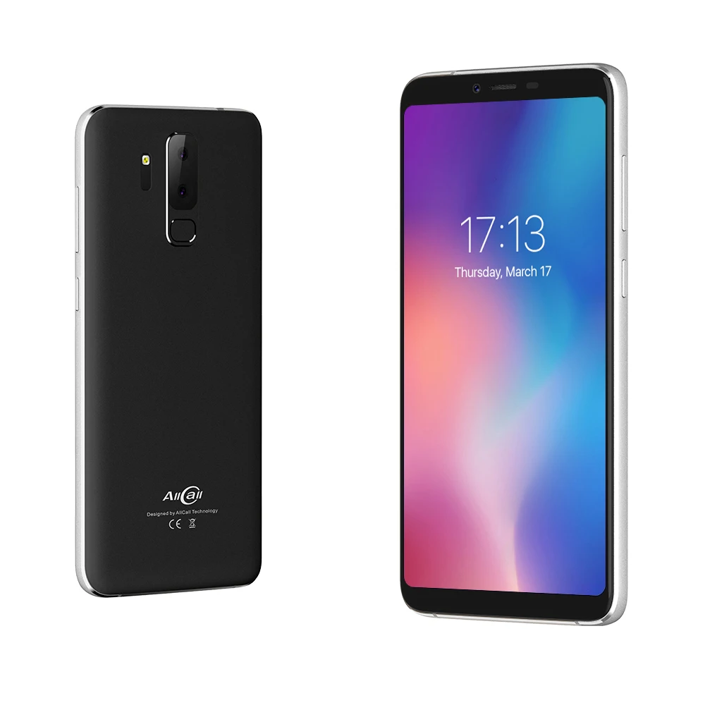 Allcall S5500 3G Smartphone 18:9 5.99 Inch Android 8.1 MTK6580M Quad Core 2GB RAM 16GB ROM Rear Dual Camera Allcall S5500 3G Smartphone 18:9 5.99 Inch Android 8.1 MTK6580M Quad Core 2GB RAM 16GB ROM Rear Dual Camera