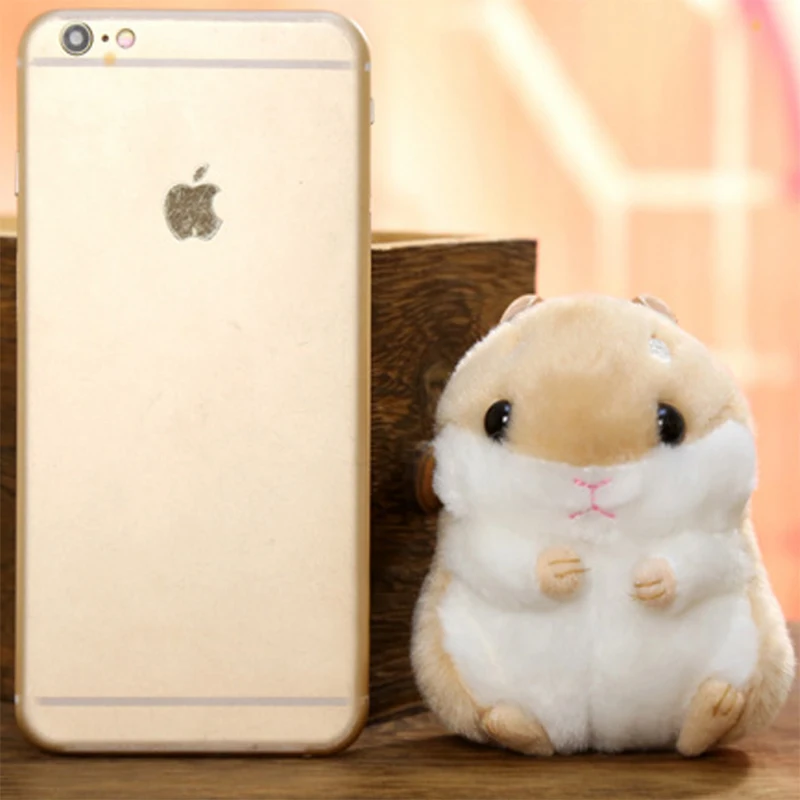 Tronzo 1 шт. 10 см Kawaii Мини хомяк плюшевый брелок мягкие игрушки в виде животных