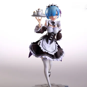 

Re: Life in a Different World from Zero Amine Figure Servant Maid Girl Ver. Rem PVC Action Figure Toy Model Collection Doll Toy