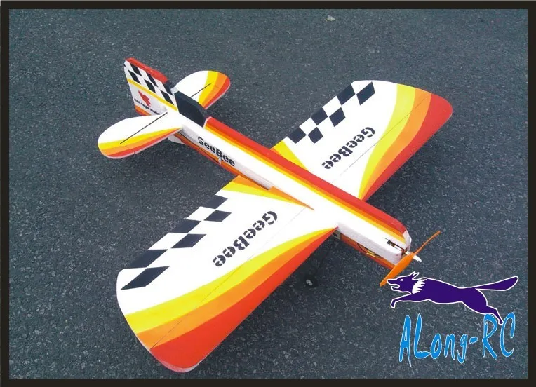 EPP самолет RC 3D модель ру аэроплана хобби игрушки размах крыльев 1000 мм GeeBee F3D (набор