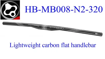 

FOURIERS Lightweight Carbon Flat Handlebar UD Mountain Bike Straight Handlebar 31.8x750mm 170g 9 degrees