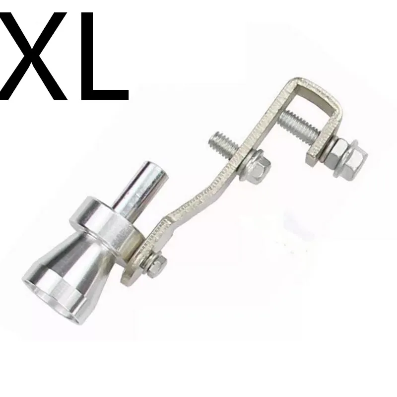Car Turbo Whistle Silver Universal Fitment for Motorcycle All Vehicles Effect Exhaust pipes Size XL | Автомобили и мотоциклы