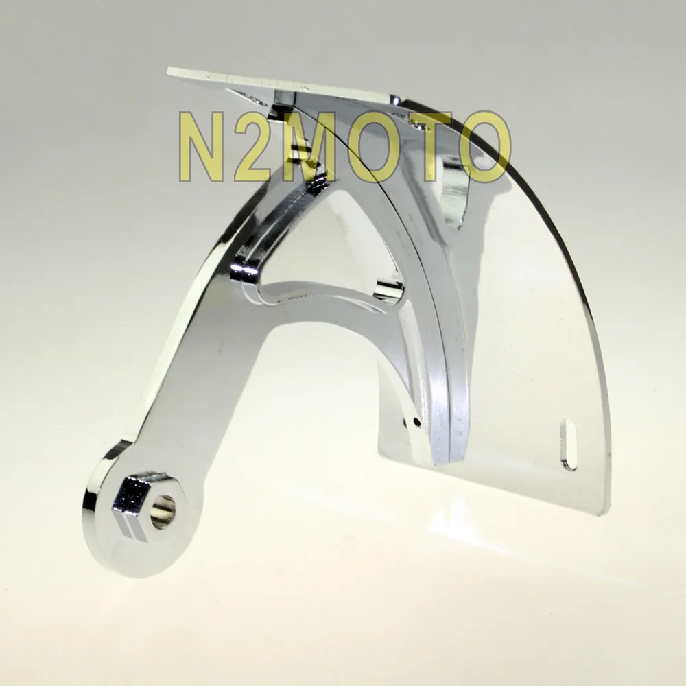 

Chrome Side Mount Tag Bracket License Plate Bracket for Suzuki Boulevard M109R 2006-2013 License Holder