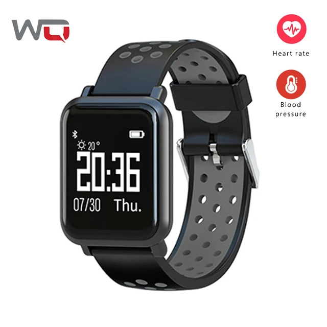

WQ SN60 Blood Pressure Watch Heart Rate Blood Oxygen Fitness Tracker Calorie Distance Activity Tracker Smart Bracelet IP68