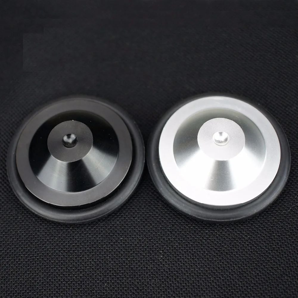 

8PCS/LOT 51MM Aluminum HIFI Amplifier Speaker Isolation Stand Turntable Feet Pad Base